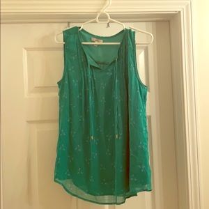 Croft and Barrow Green Top